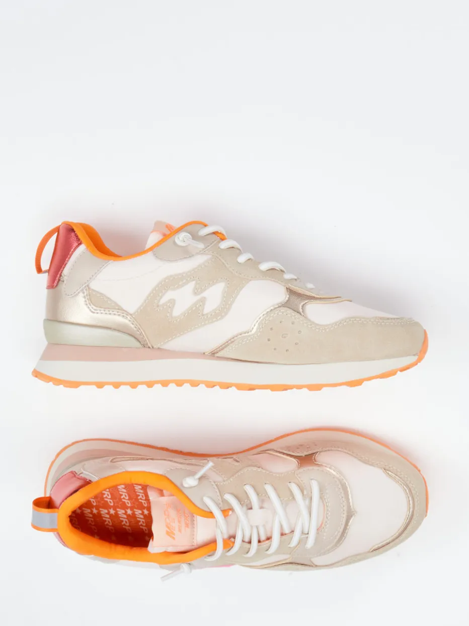 Damen MRP – Retro-Sneaker aus Veloursleder und Mesh