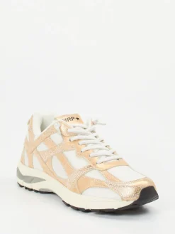 Damen MRP – Sneaker aus Metallic-Mesh in Rosé