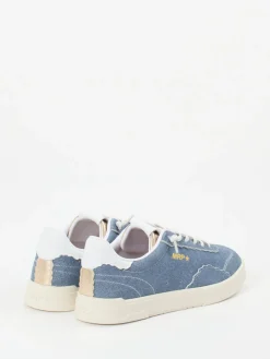 Damen MRP – Sneaker aus Veloursleder in Jeans