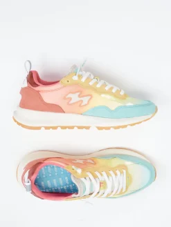 – Sneaker aus Velour/Textil im Farbverlauf*MRP Outlet