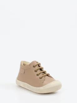 Kinder Naturino – Barfuß-Sneaker aus Kalbleder beige