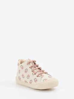 Kinder Naturino – Kinder-Sneaker aus Kalbleder cremeweiß