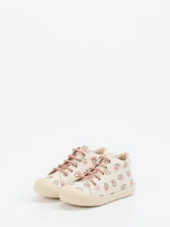 Kinder Naturino – Kinder-Sneaker aus Kalbleder cremeweiß