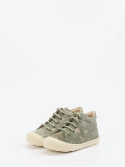 Kinder Naturino – Kinder-Sneaker aus Veloursleder salbei