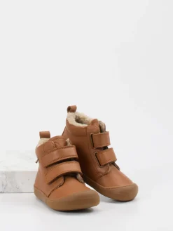 – Klett-Boots aus Kalbleder cognac*Naturino Discount