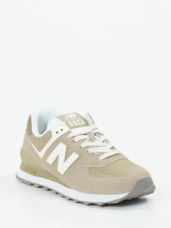 Damen New Balance – Retro-Sneaker aus Veloursleder