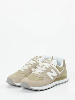 Damen New Balance – Retro-Sneaker aus Veloursleder