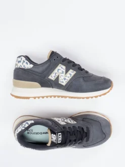 Damen New Balance – Retro-Sneaker aus Veloursleder
