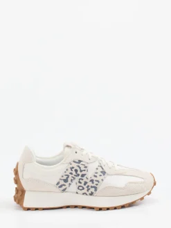 Damen New Balance – Retro-Sneaker aus Textil und Wildleder