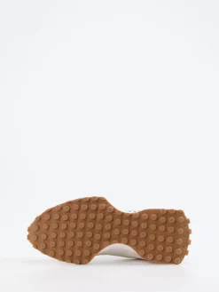 Damen New Balance – Retro-Sneaker aus Textil und Wildleder