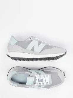 Damen New Balance – Retro-Sneaker aus Textil und Veloursleder