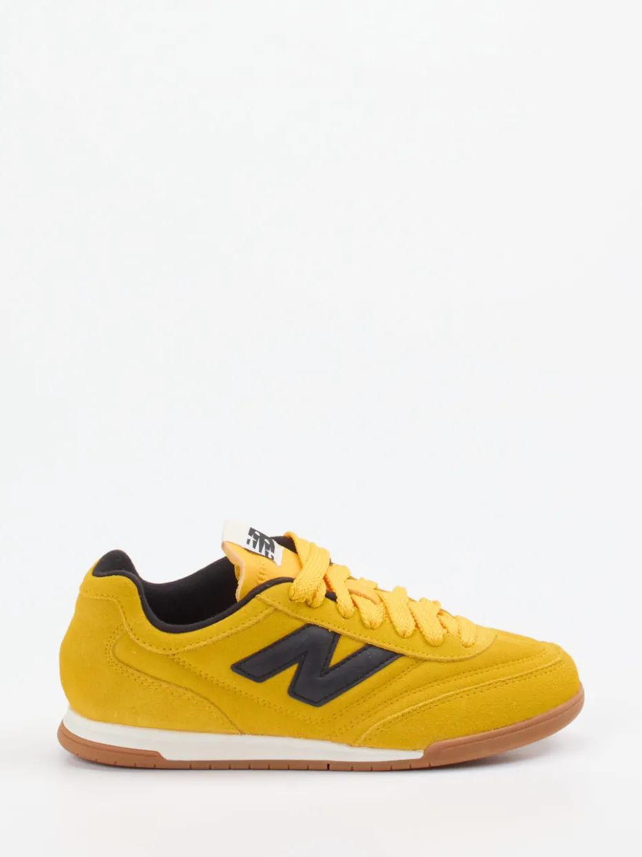 – Sneaker aus Veloursleder Senf*New Balance New