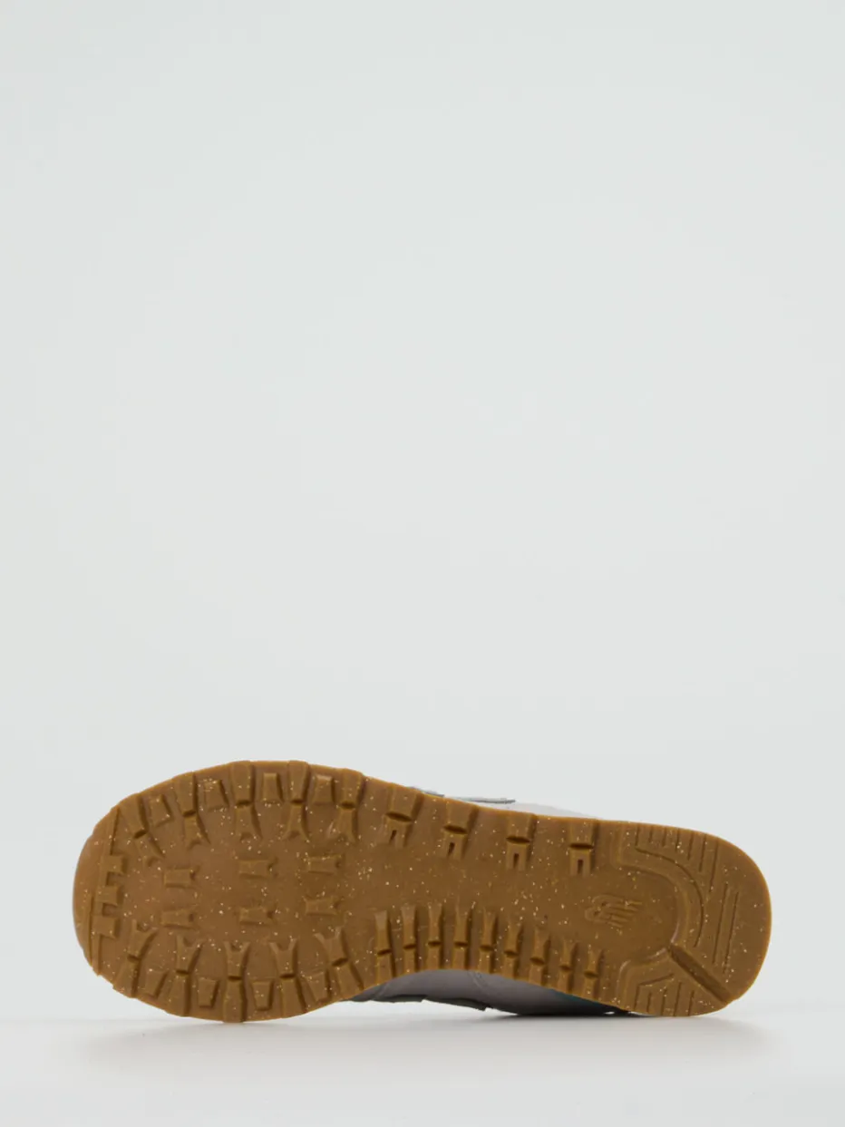 Damen New Balance – Sneaker aus Textil und Veloursleder Hell