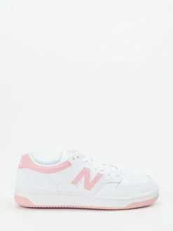 Damen New Balance – Sneaker aus Kalbleder Rosa