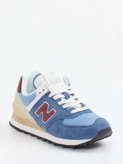Damen New Balance – Sneaker aus Textil und Veloursleder