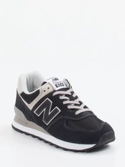 Damen New Balance – Sneaker aus Textil und Veloursleder