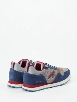 Herren New Balance – Sneaker aus Velour/Textil in Grau