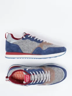 Herren New Balance – Sneaker aus Velour/Textil in Grau