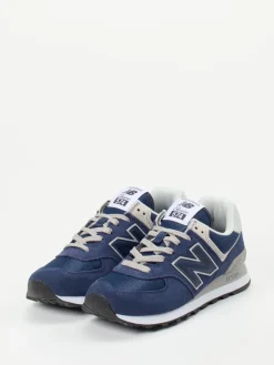 Damen New Balance – Sneaker aus Veloursleder und Mesh