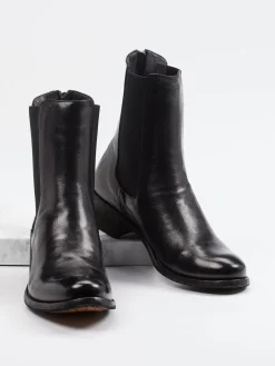 – Chelsea Boots aus Büffelleder*Officine Creative New