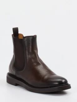 – Chelsea Boots aus Kalbleder dunkel*Officine Creative Online