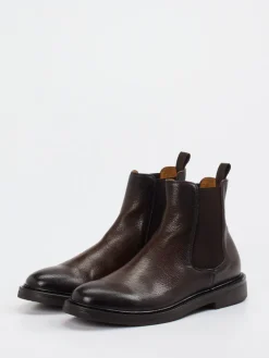 – Chelsea Boots aus Kalbleder dunkel*Officine Creative Online