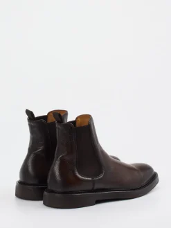 – Chelsea Boots aus Kalbleder dunkel*Officine Creative Online