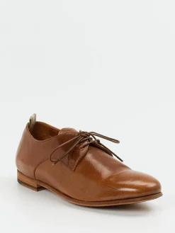 Herren Officine Creative – Derbyschuh aus Känguruleder Cognac