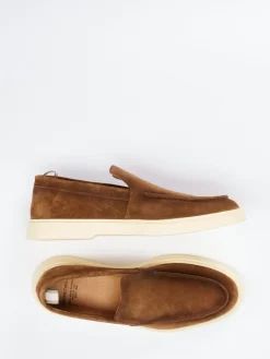 Herren Officine Creative – Loafer aus Veloursleder