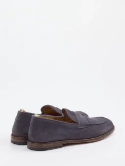 Herren Officine Creative – Loafer aus Veloursleder in