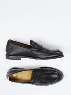 Herren Officine Creative – Penny Loafer aus Hirschleder