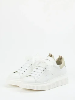 Damen Officine Creative – Plateau-Sneaker aus Kalbleder