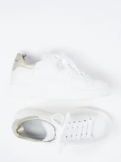 Damen Officine Creative – Plateau-Sneaker aus Kalbleder