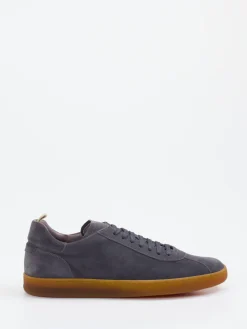 – Sneaker aus Veloursleder Anthrazit*Officine Creative Sale