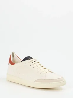 – Sneaker aus Kalbleder creme*Officine Creative Best