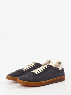 Herren Officine Creative – Sneaker aus Veloursleder Dunkelblau