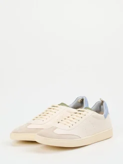 Herren Officine Creative – Sneaker aus Kalbleder Creme