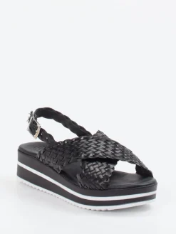 – Plateau-Sandale aus Flechtleder*Oh!My Sandals Sale