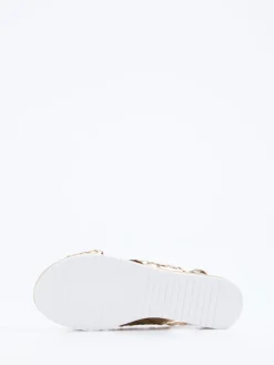 Damen Oh!My Sandals – Plateau-Sandale aus Flechtleder