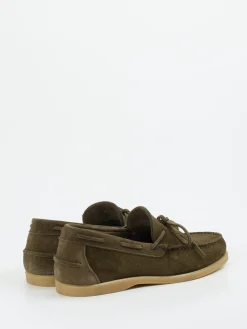 – Mokassins aus Veloursleder oliv*Opificio Vico Online