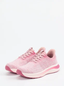 Damen Orthofeet – Komfort-Sneaker aus Textilstrick Rosa