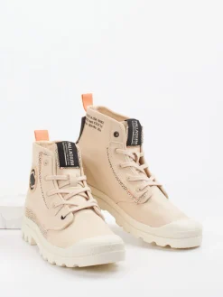 – Schnürboots aus Canvas in*Palladium