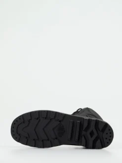 Damen Palladium Unisex Palladium – Schnürboots aus Fettleder