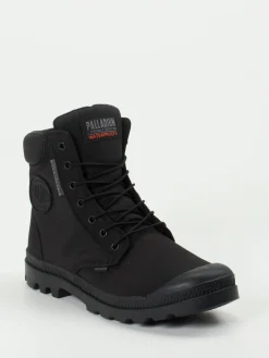 Palladium – Schnürboots aus Nubukleder*Palladium Unisex Clearance