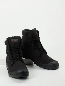 Palladium – Schnürboots aus Nubukleder*Palladium Unisex Clearance