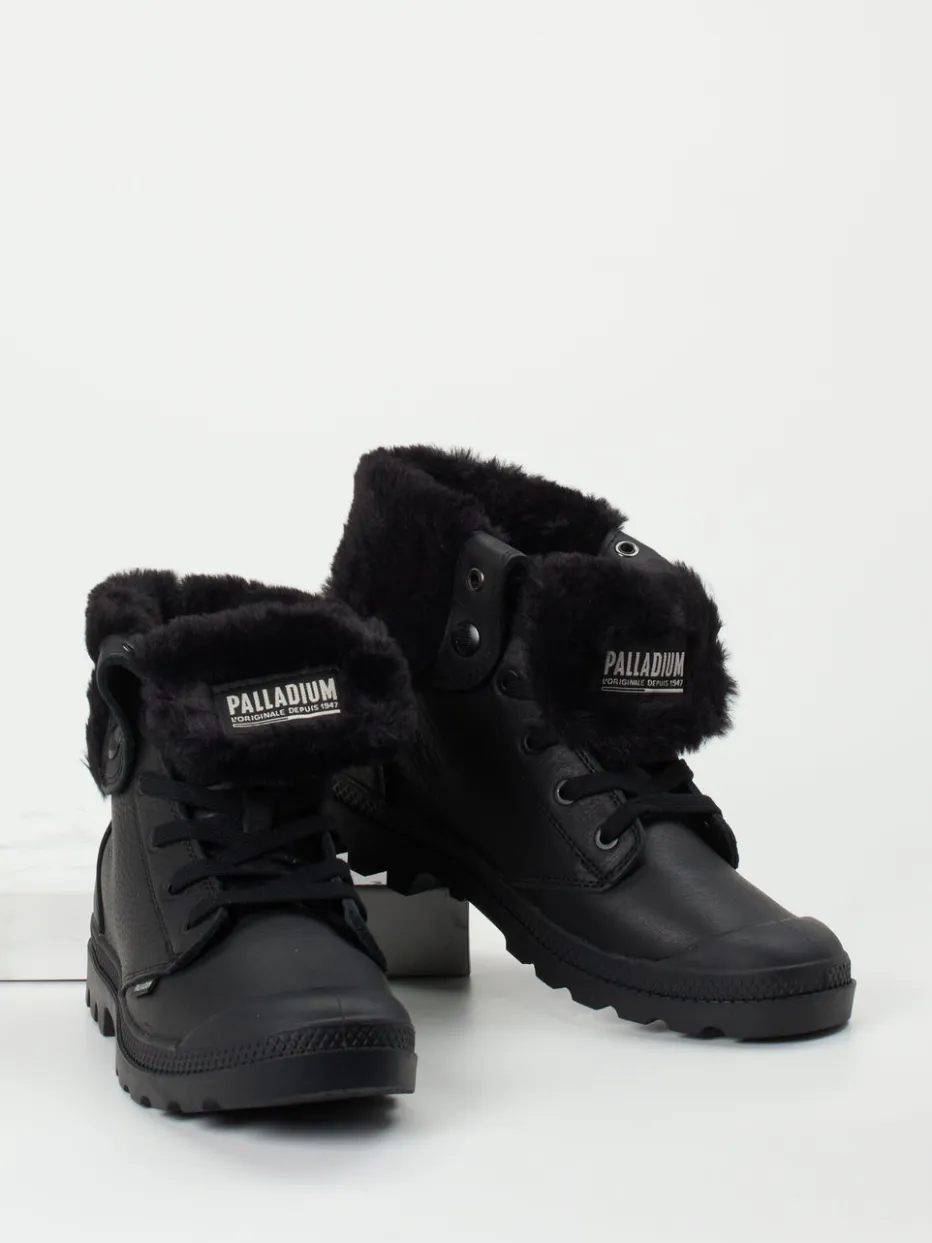 Damen Palladium – Schnürboots aus Nubukleder