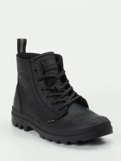 Damen Palladium Unisex Palladium – Schnürboots aus Fettleder