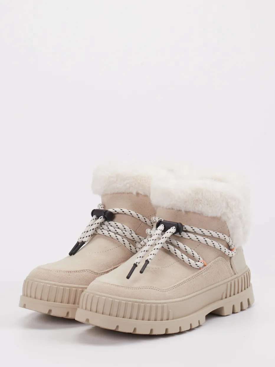 – Winterboots aus Veloursleder*Palladium Clearance