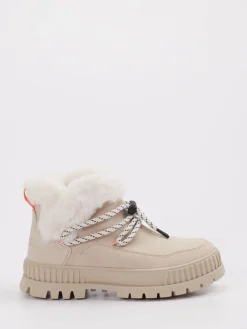 – Winterboots aus Veloursleder*Palladium Clearance