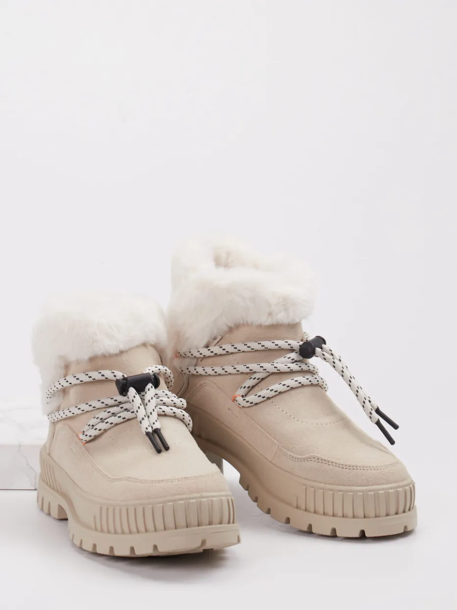 – Winterboots aus Veloursleder*Palladium Clearance